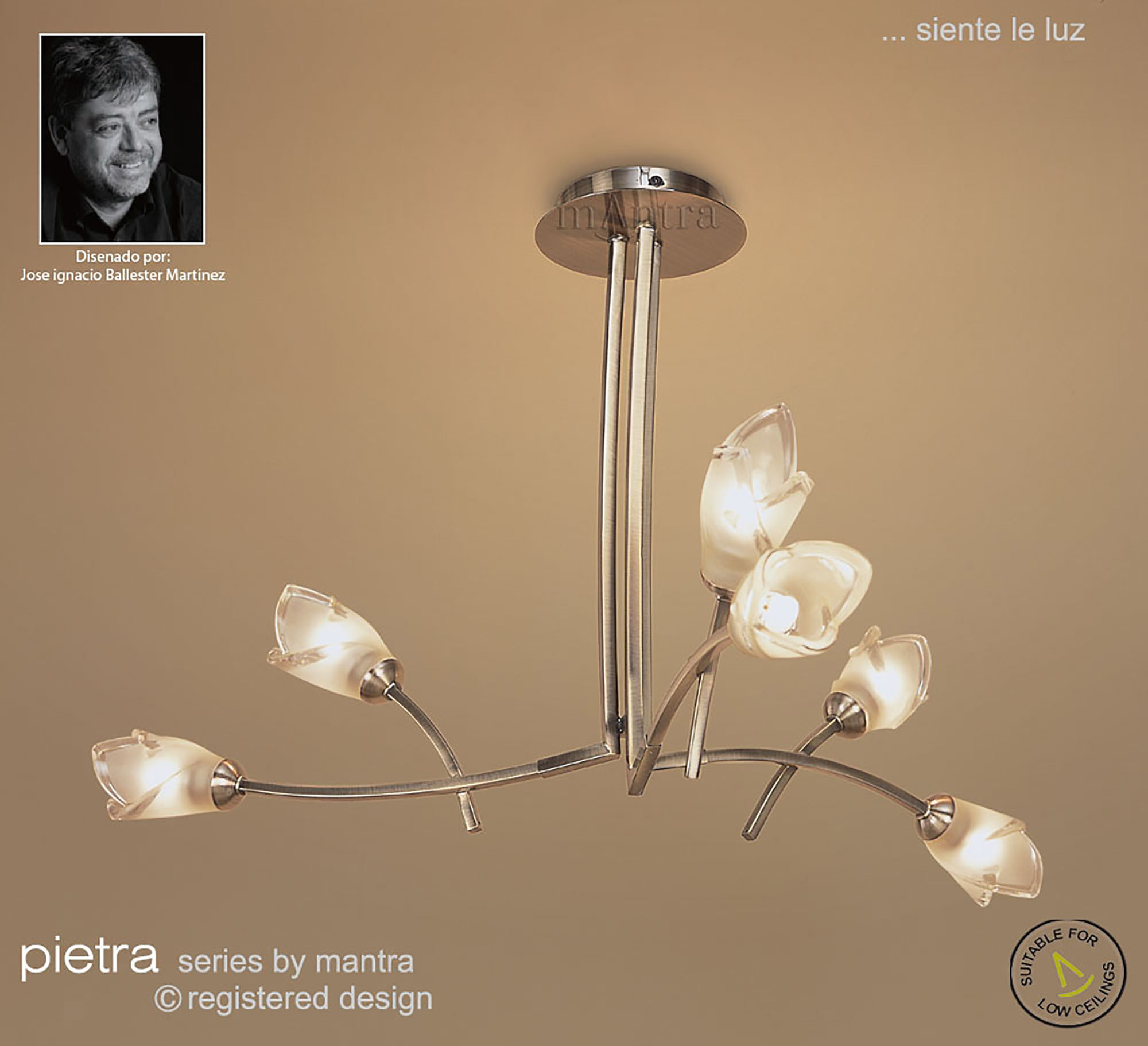 Pietra AB Wall Lights Mantra Contemporary Wall Lights Pietra AB Wall Lights Mantra Contemporary Wall Lights